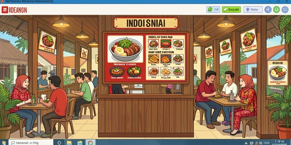Tangkapan layar menampilkan antarmuka utama permainan.