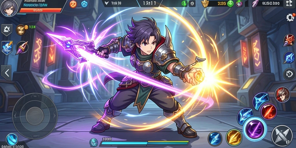 Tampilan grafis yang memukau dalam gameplay.