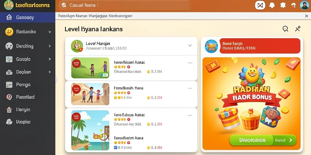 Tampilan antarmuka yang menarik dan mudah digunakan.