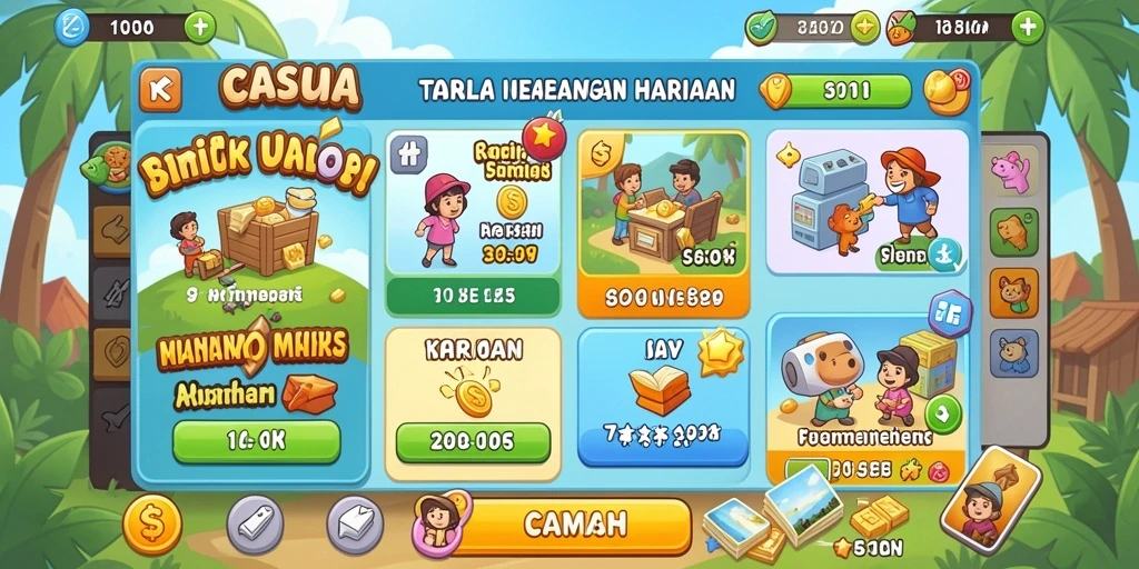 Tampilan antarmuka yang menawan dan user-friendly.