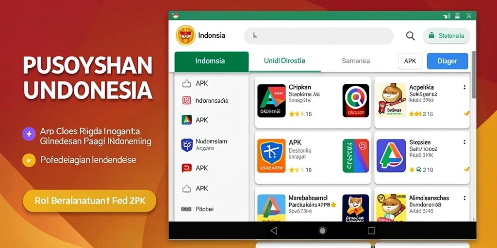 Tampilan antarmuka aplikasi yang modern dan user-friendly.