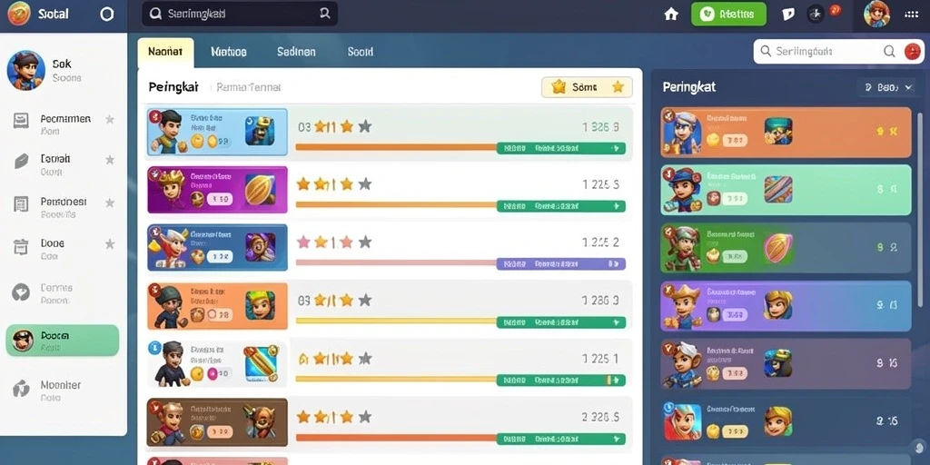 Menampilkan permainan slot dengan grafis yang memukau.