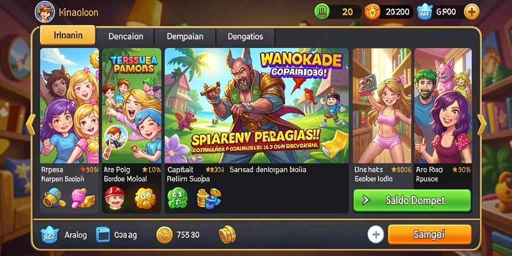 Tampilan antarmuka yang ramah pengguna.