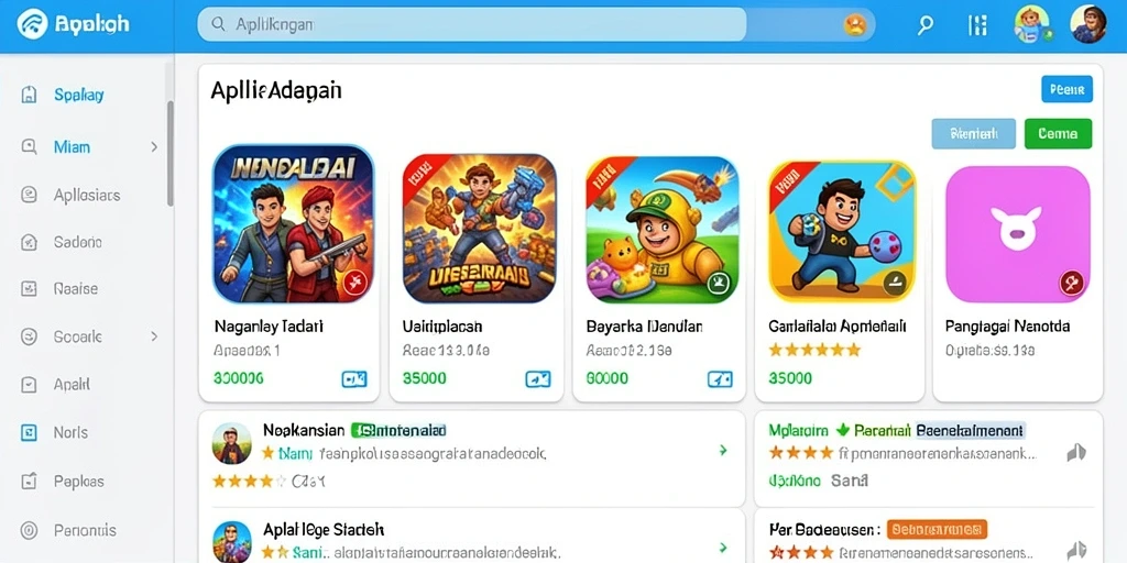 Tampilan antarmuka yang menarik dan mudah dinavigasi.