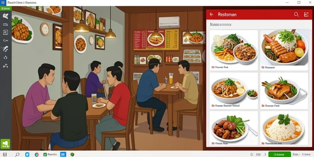 Screenshot menunjukkan gameplay yang menarik dan grafis menawan.