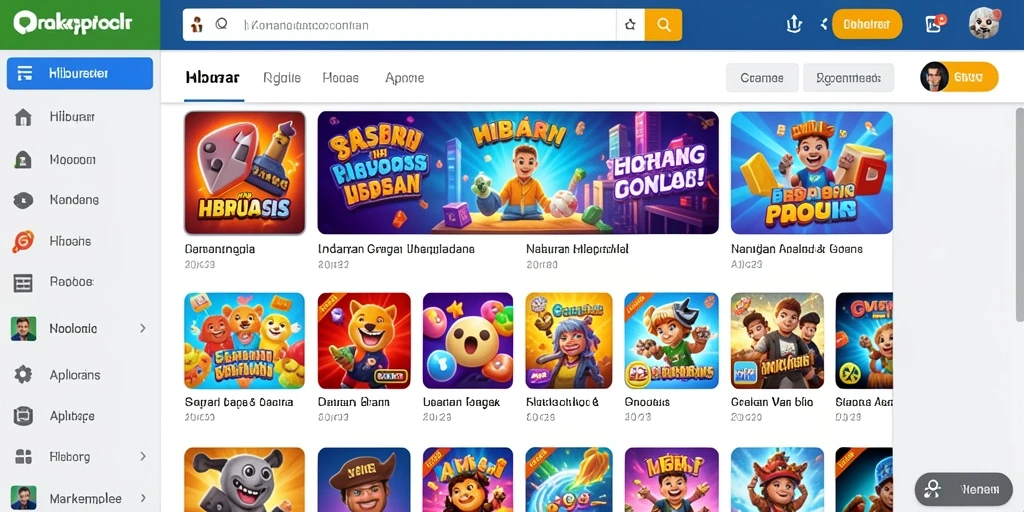Tampilan grafis yang menarik dan modern.
